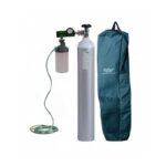 ALCAN Aluminium Oxygen Gas Cylinder 4.5L with Valves,  Regulators and Nasal Cannula