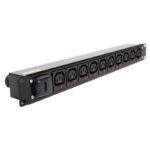 Avalon AN-10WPDU13UK Power Distribution Unit (PDU) 10 Way UK Type 13A (Vertical Mount)