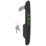 Avalon AN-2LK-HN Lock with Handle of Floor Standing Rack