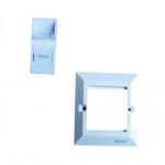 Avalon AN-BVFP-50 ANGULAR BEVELED KEYSTONE HOLDER FOR ONE KEYSTONE JACK