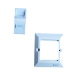 Avalon AN-BVFP-50W2P ANGULAR BEVELED KEYSTONE HOLDER FOR TWO KEYSTONE JACK