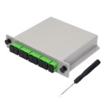 Avalon AN-FOS-1x8-LC/APC 1u 1x8 splitter module with LC/APC connectivity
