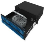 Avalon AN-IWDB-48-SC 48 Port 2U Indoor Fiber Patch Panel / Distribution Box Supports SC Duplex Adapters (Unloaded)