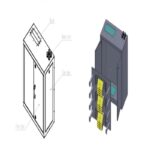 Avalon AN-MODF-288DS Mini ODF-288F-Wall Mount Fiber Distribution Box with 24 splice trays