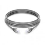 Avalon ANC6SPGY-1MT CAT6 STP 26 AWG PVC Ethernet Network Patch Cord-Grey-1 MTR