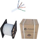 Avalon ANC6UPGY24-305MT Cat6 UTP 24 AWG PVC Cable-305m Roll-Grey