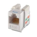 Avalon ANC6UPKJ-90 CAT6 UTP 90 DEGREE KEYSTONE JACK