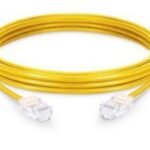 Avalon ANC6UPYL-1MT CAT6 UTP 24 AWG PVC PATCH CORD YELLOW-1MTR
