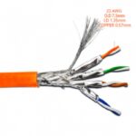 Avalon ANC7SFTPGY23-305MT-LSZH CAT7 10G S/FTP solid cable LSZH-305 Meter-Grey