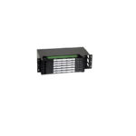 Avalon ANHDPP-144-3U-LC 19" 3U HD-ODF Swing Patch Panel 144 Port Suitable for SC/APC Simplex Adapters or LC/APC Duplex Adapters,  Fiber routing accessories,  Cage nuts (4),  Protective Sleeves (144)