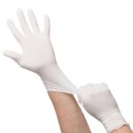 BOS Latex  Examination Gloves Powder Free,  1 Box (100pcs/Box)