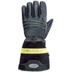 Chiba 61104 Rescue ll Fireman Gloves Leather,  Size13,  Black