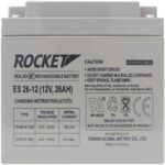 Ener Rocket ES 26-12 12V 26Ah SMF VRLA RECHARGEABLE BATTERY