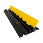 Heavy Duty Rubber 2 Channel Cable Protector