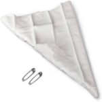 Lomar Triangular Bandage with Safety Pins (90 x 90 x 127.5cm),  1 Piece