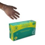 Top Glove Vinyl Examination Gloves,  Clear,  Powder-free,  1 Box (100pcs/Box)