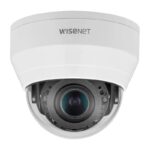 Samsung Hanwha wisenet QND-8080R 5 MP Network IR Dome Camera with Motorized Varifocal Lens