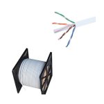 Avalon ANC6UPGY24-305MT Cat6 UTP 24 AWG PVC Cable-305m Roll-Grey