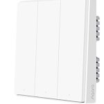 Aqara Smart Wall Switch D1 (No Neutral, Triple Rocker)QBKG25LM