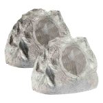 Lithe All-In-One Bluetooth Outdoor Garden Rock Speaker (PAIR)-MASTER+PASSIVE
