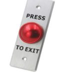 Elock EL-A840M4R Dome Mushroom Metal Switch-Red