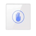 Elock EL-SI-PB20 Screwless No Touch Exit Button-White