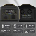 Solaris Mercury 500 Portable Power Station
