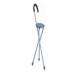 Wolaid Folding Seatcane W/Comfort Rnd Handl Jl943L