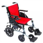 Wolaid JL157 Electric Wheelchair Red