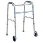 Wolaid Lightweight Folding Walker With Wheels JL9125L