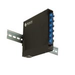 Avalon AN-DINP-12P-LC 12 Port Din Rail Mount Fiber Patch Panel - Blank (Support SC Simplex or LC Duplex Adapters )