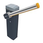 CAME Gard GT4 GGT40AGS Parking Gate Barrier Gate Barrier Machine With 4mtr Arm Length-Made In Italy