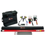 Solo 822 Smoke and Cordless Heat Detector Tester set up to 6 Meters