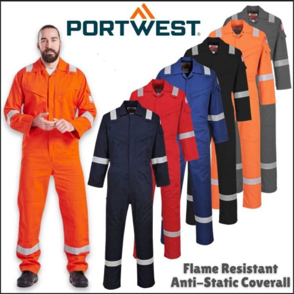 PORTWEST FR21-Bizflame Work Lightweight FR Coverall - Image 2