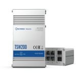 Teltonika TSW200 Networks PoE+ Ethernet switch with two SFP ports