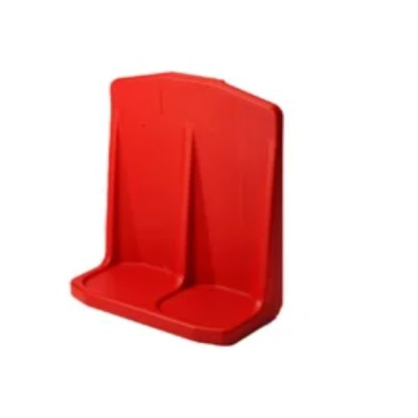 Double Fire Extinguisher Plastic Stand -Red Colour - Image 2
