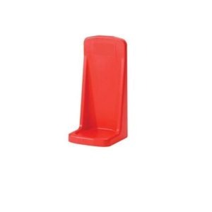 Single Fire Extinguisher Plastic Stand -Red Colour