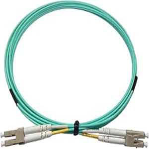 Techlogiks TL-FPC-SCLC-OM3-DX-001 SC/PC-LC/PC Multi Mode OM3 50/125 Duplex Fiber Optic Patch Cord 1 Meters, LSZH Jacket (Aqua Color).