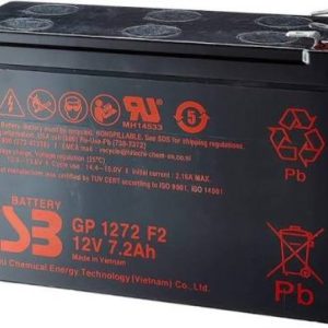 CSB Battery GP (1272 12V 7.2Ah) GP 1272 is a General Purpose Battery