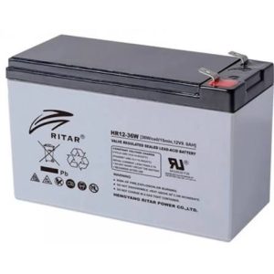 RITAR HR12-36W (12V36W) HR ( High Rate ) series Valve Regulated Lead Acid (VRLA) battery