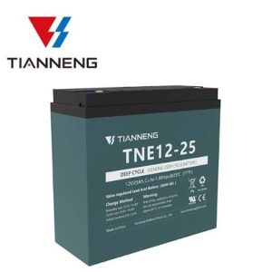 TIANNENG TNE12-25 Deep Cycle VRLA AGM Gel Battery (12V 25Ah)