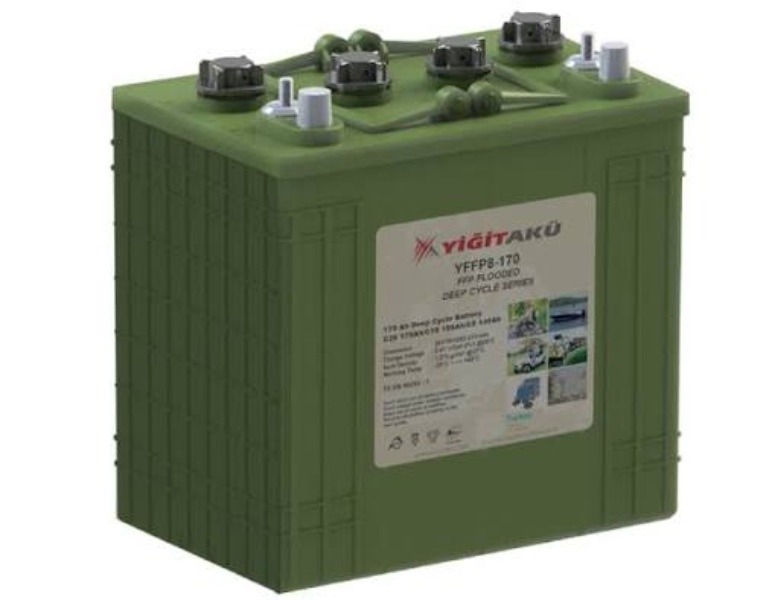 Macpower YFFP8-170 Series (YFFP8-170 / YFFP8-170-S / YFFP8-170-SR) Deep Cycle Flooded Battery