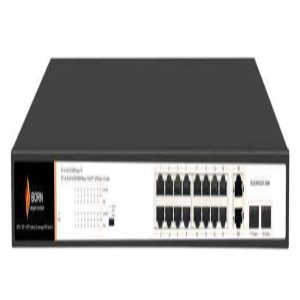 BORN BC2216PE2GCF-250W 16-Port 10/100Mbps PoE Switch