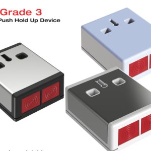CQR PADP3 DP3 Grade 3 Double Push Hold Up Device / Panic Button