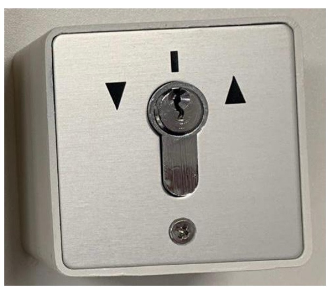 Consort CKS07 12V Stainless Steel Key Switch for Emergency Door Release & Access Control Systems