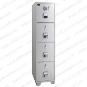 EAGLE SAFES SF 680-4EKK Fire-Resistant Filing Cabinet