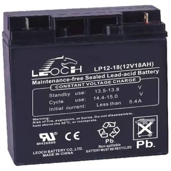 LEOCH LP12-18 (12V18Ah) LP SERIES-GENERAL PURPOSE BATTERY