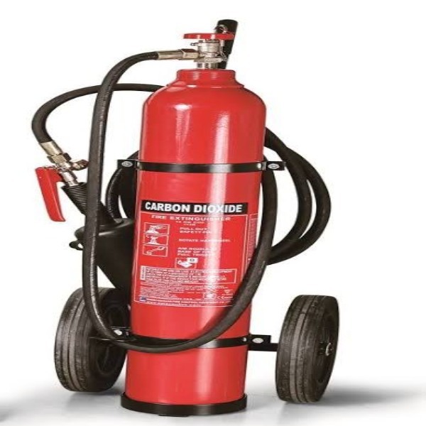 MAF 50KG 40% Powder kite Mark BSI Fire Extinguisher Trolley