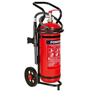 NAFFCO ABC Dry Powder Mobile Fire Extinguisher Trolley