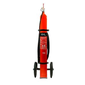 NAFFCO CO2 Portable Fire Extinguishers Trolley